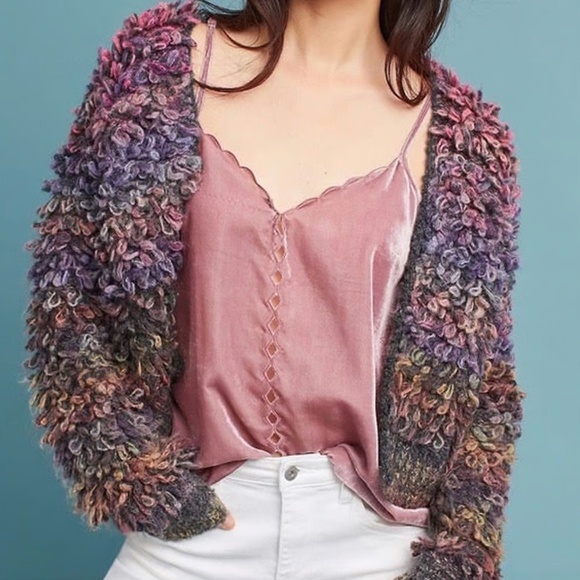 Anthropologie Allegra Cardigan — Sleeping On Snow | Large | NWT - Picture 1 of 16